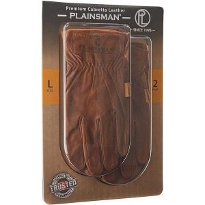 Plainsman Cabretta Leather Gloves - Small, 2-Pair Pack, Reinforced Palms - View #10